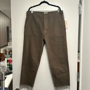 MOTHER army green Cargo pants